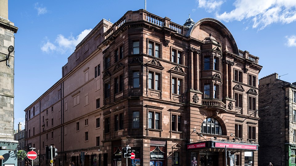 Kings Theatre current front elevation corner Photo by Keith Hunter.jpg