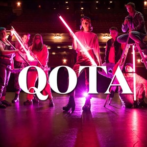 QOTA on stage at the Festival Theatre