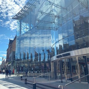 The Festival Theatre Exterior on a sunny day