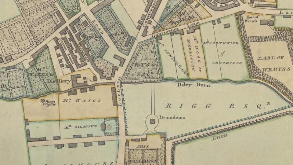 1804 Map of Site