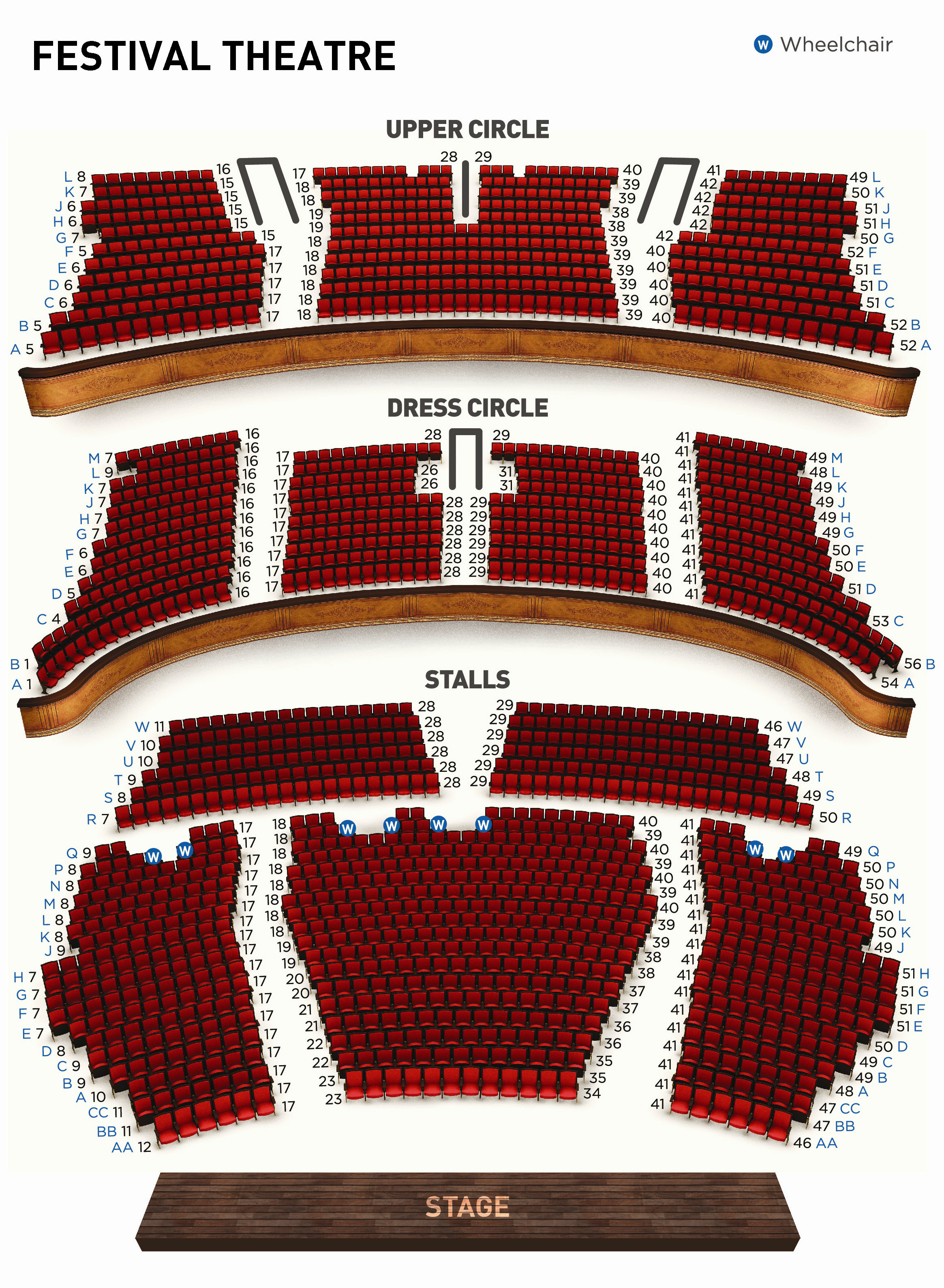 Theatre seating